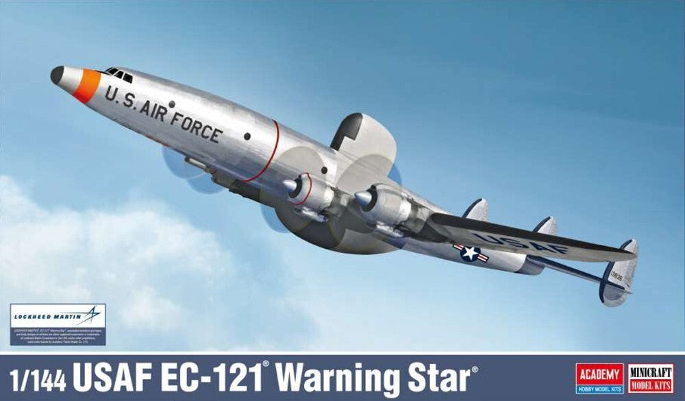 Academy Model Kits 1:144 USAF Lockheed EC-121 Warning Star Skill Level 4 - 12637