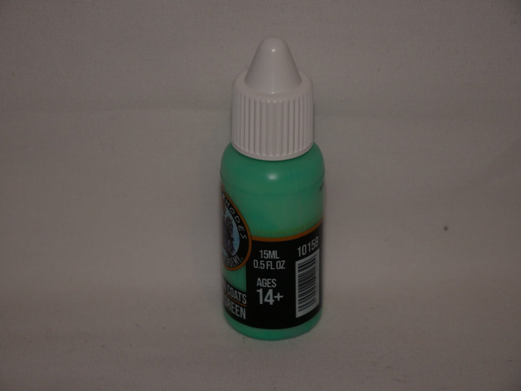 Duncan Rhodes Painting Academy Two Thin Coats Elixir Green 15ml Bottle - 10158