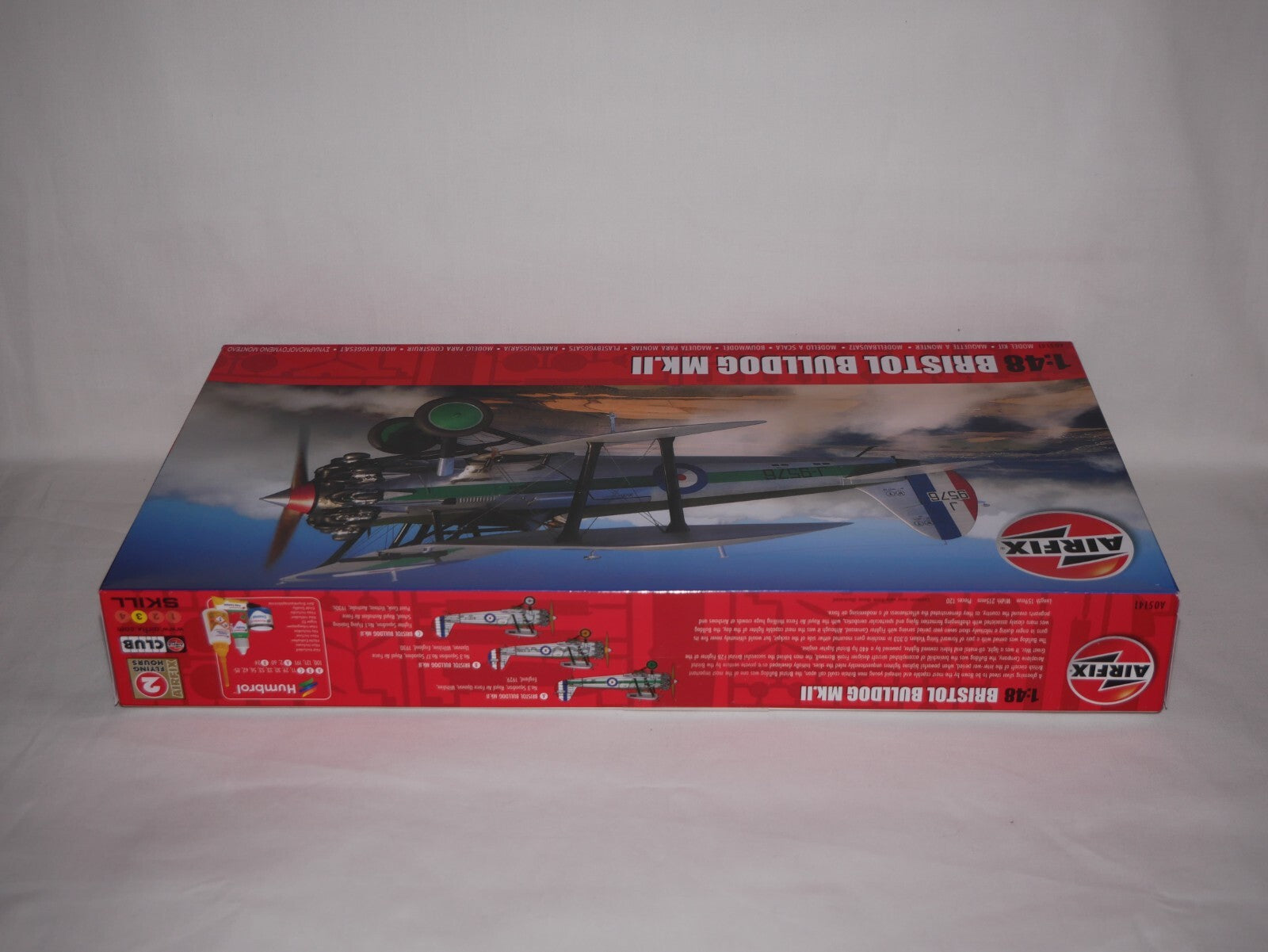 Airfix 1:48 Scale Bristol Bulldog Mk.II Model Plane Kit Skill Level 3 - A05141