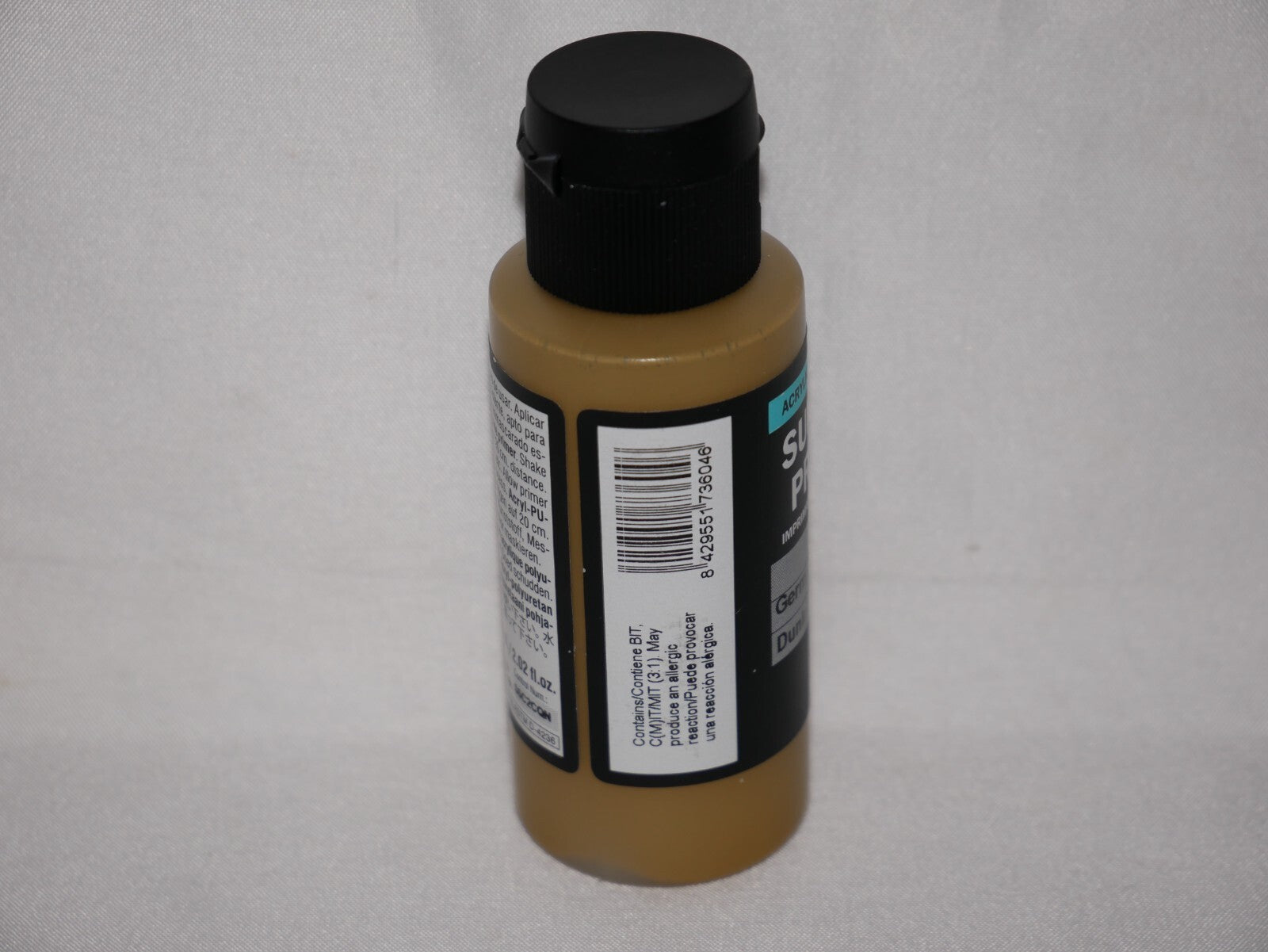 Vallejo Polyurethane Surface Primer German Dark Yellow 60ml Bottle - 73.604