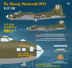 Eduard 1:48 Boeing B-17F Flying Fortress The Bloody Hundredth 1943 Limited Edition - 11183