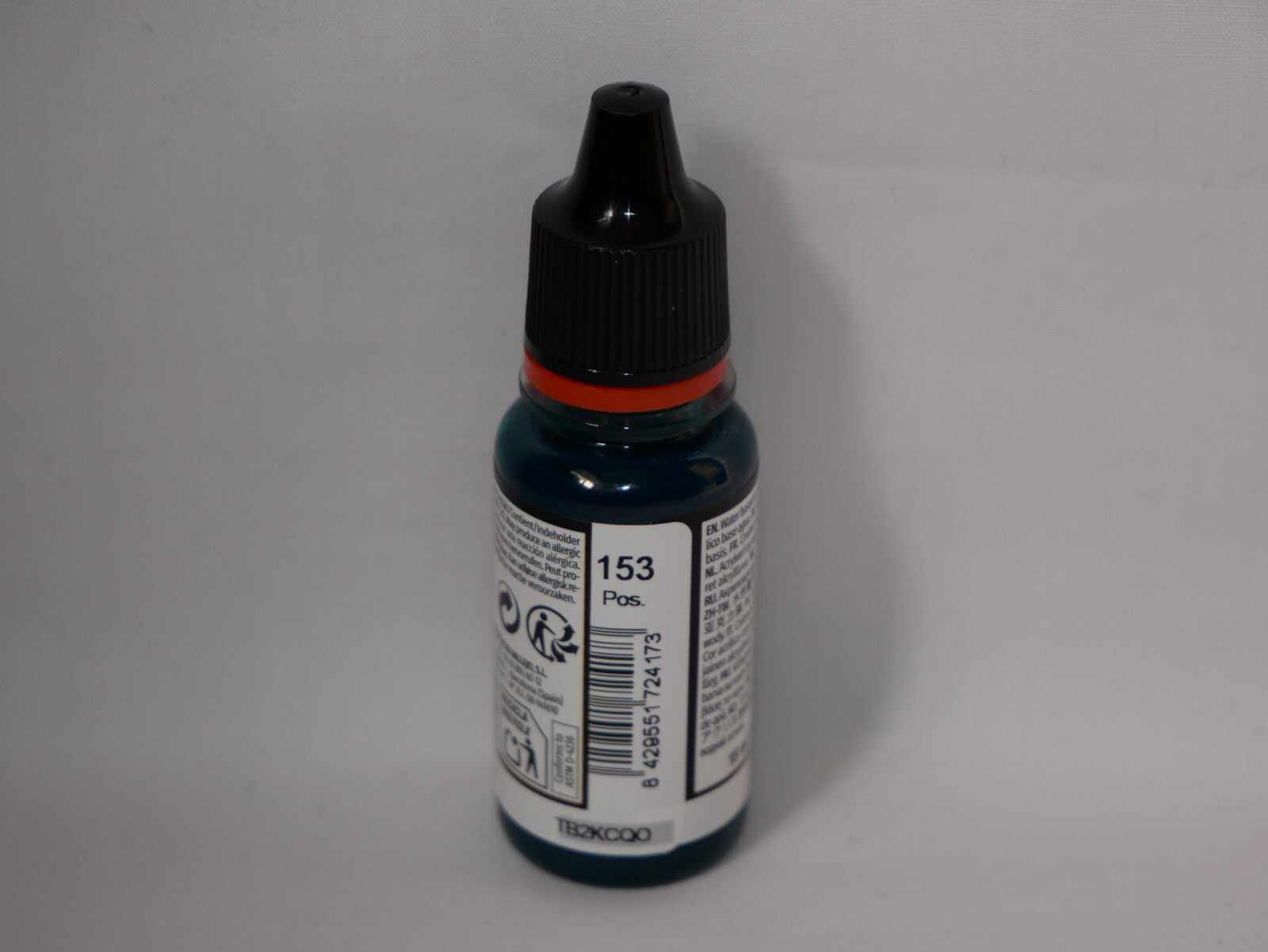 Vallejo Xpress Color Acrylics Snake Green 18ml/0.6 fl oz Dropper Bottle - 72.417
