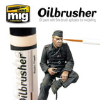 Ammo By Mig Jimenez Dark Brown Oilbrusher With Fine Brush Applicator A.MIG-3512