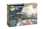 Italeri 1:48 Scale WW2 Aces Hawker Hurricane Mk.l Model Kit Skill Level 3 - 2838