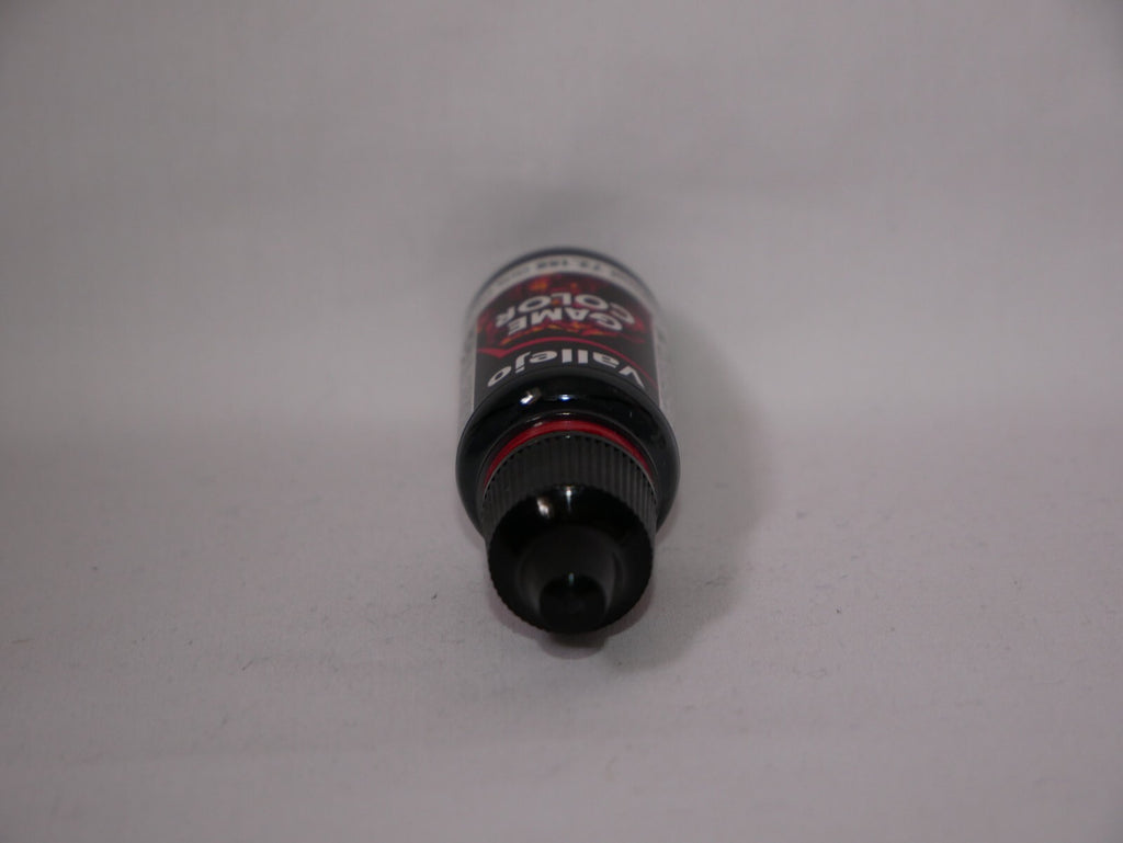 Vallejo Game Color Acrylic Range Charcoal 18ml/0.6 fl oz Dropper Bottle - 72.155