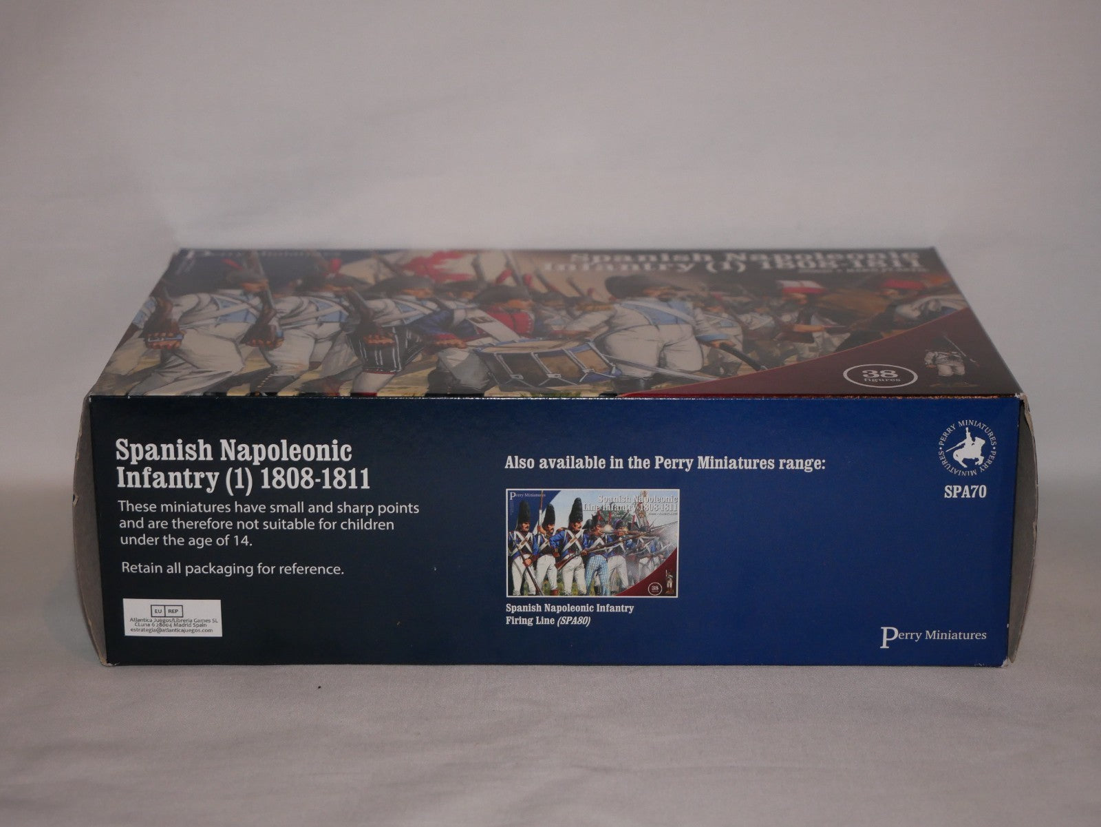 Perry Miniatures 28mm Hard Plastic Spanish Napoleonic Infantry Box (1) 1808-1811