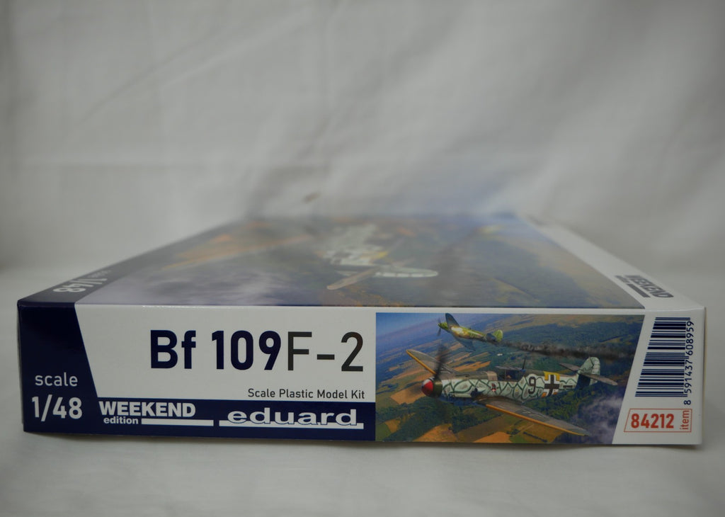Eduard 1:48 Scale WWII Messerschmitt Bf 109F-2 Weekend Edition Model Kit - 84212