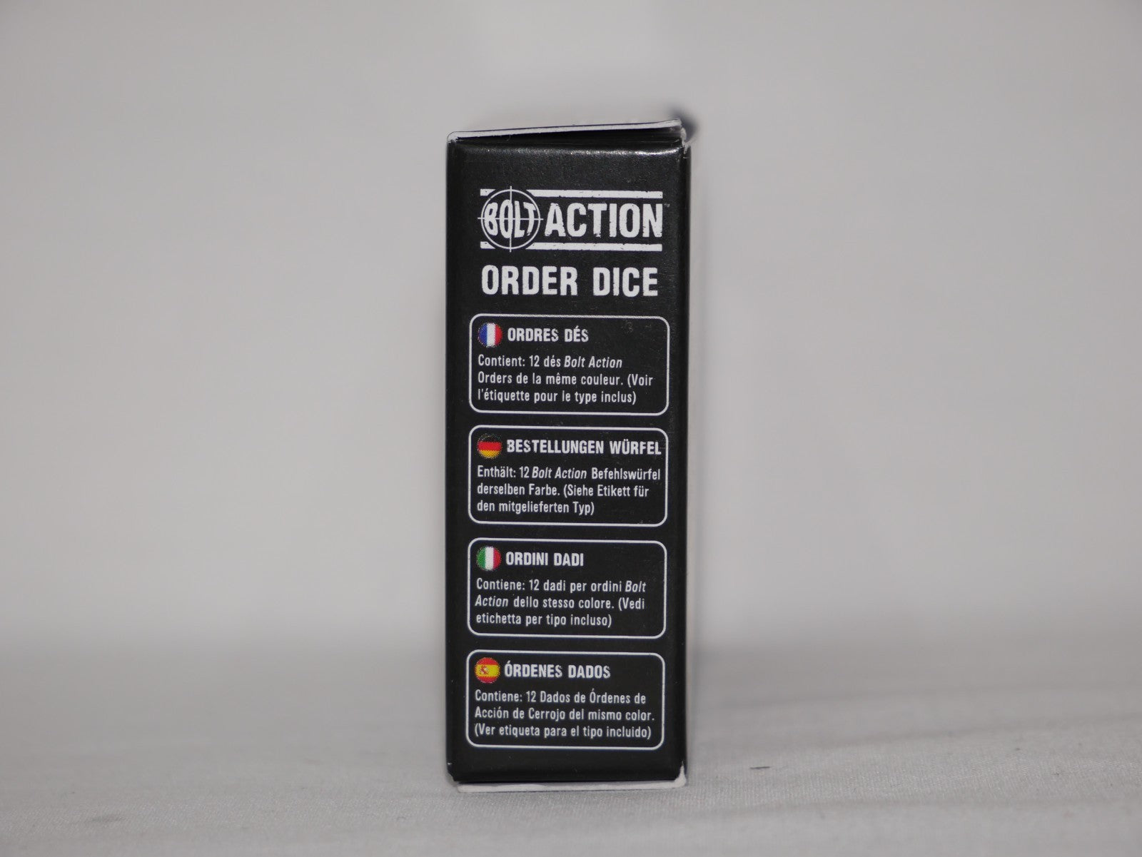 Warlord Games Bolt Action 1:56 Scale 12 Olive Drab Coloured Order Dice - 402616010