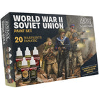 The Army Painter Historical World War II Soviet Union Paint Set (20 Colours) - WP8112