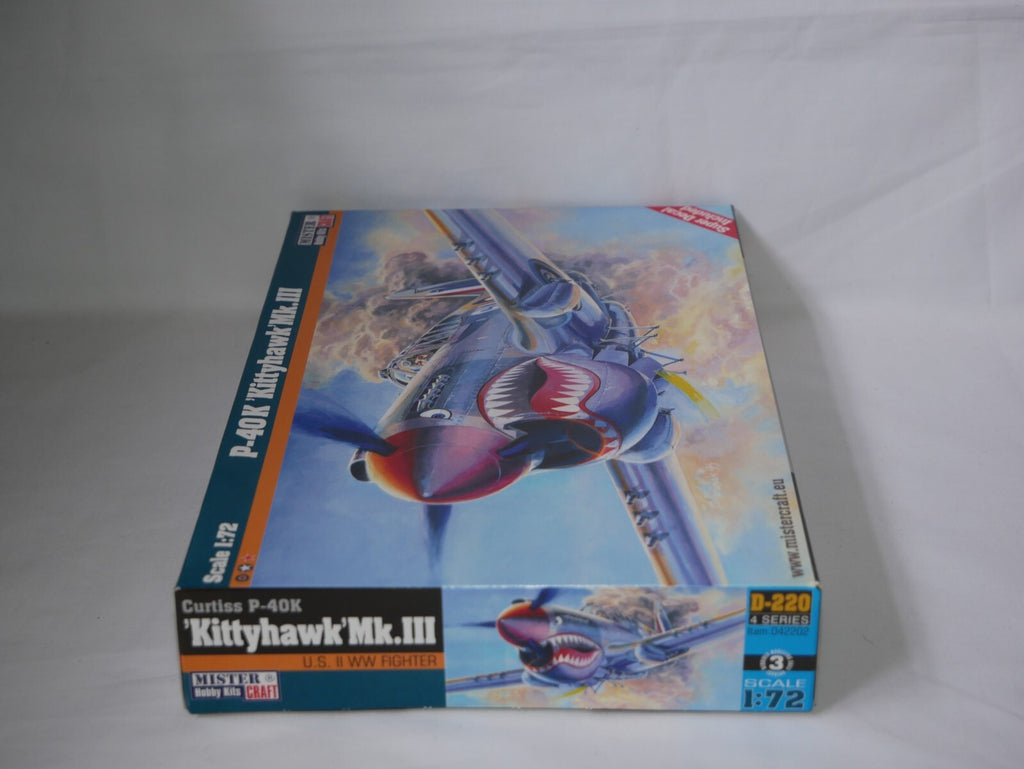MisterCraft Model Kits 1:72 (D-220) Curtiss P-40K 'Kittyhawk' MK.III - 042202