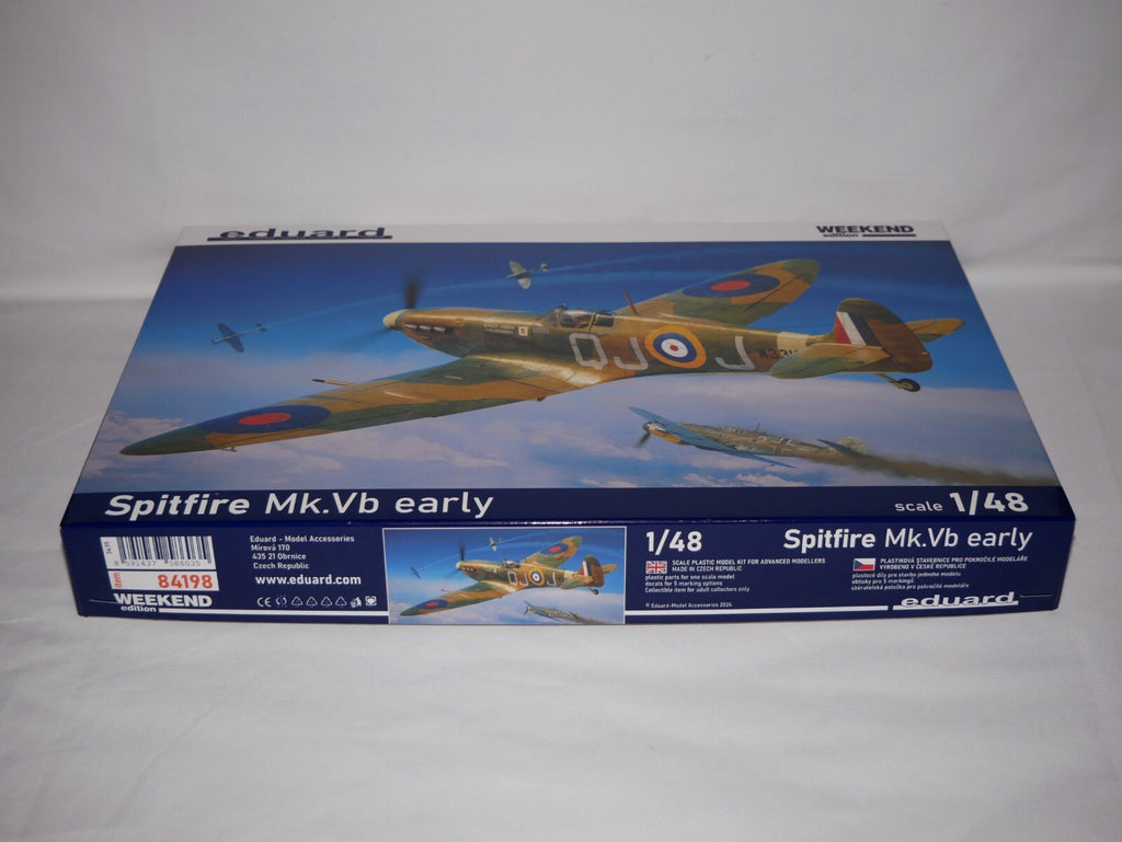 Eduard 1:48 Scale WWII Supermarine Spitfire Mk.Vb Early Weekend Edition - 84198