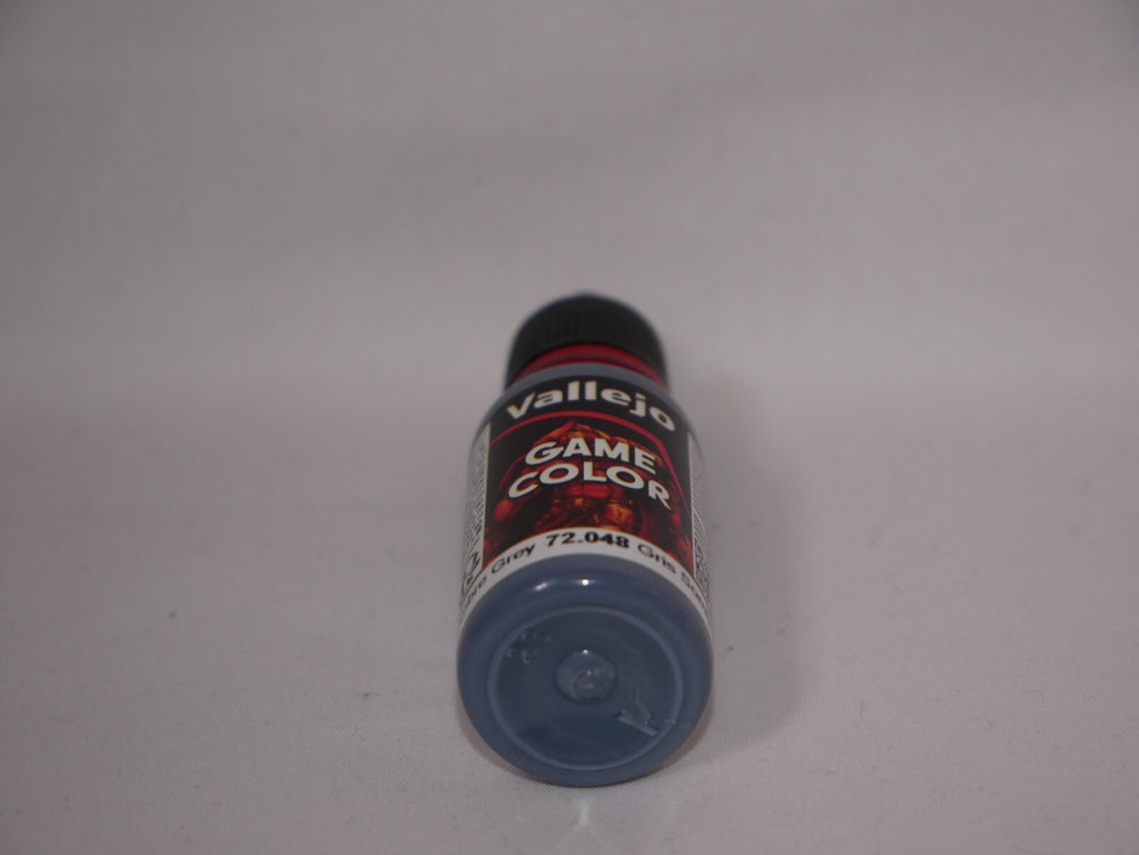 Vallejo Game Color Acrylics Sombre Grey 18ml/0.6 fl oz Dropper Bottle - 72.048