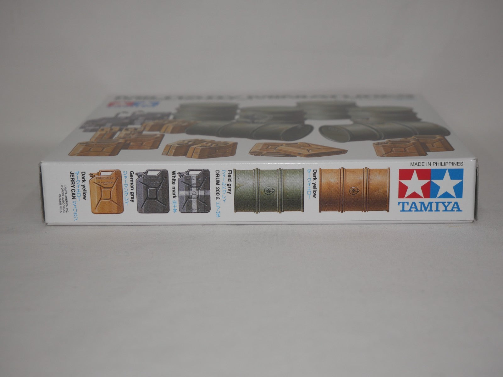 Tamiya Military Miniatures Series No.186 1:35 Scale German Fuel Drum Set - 35186