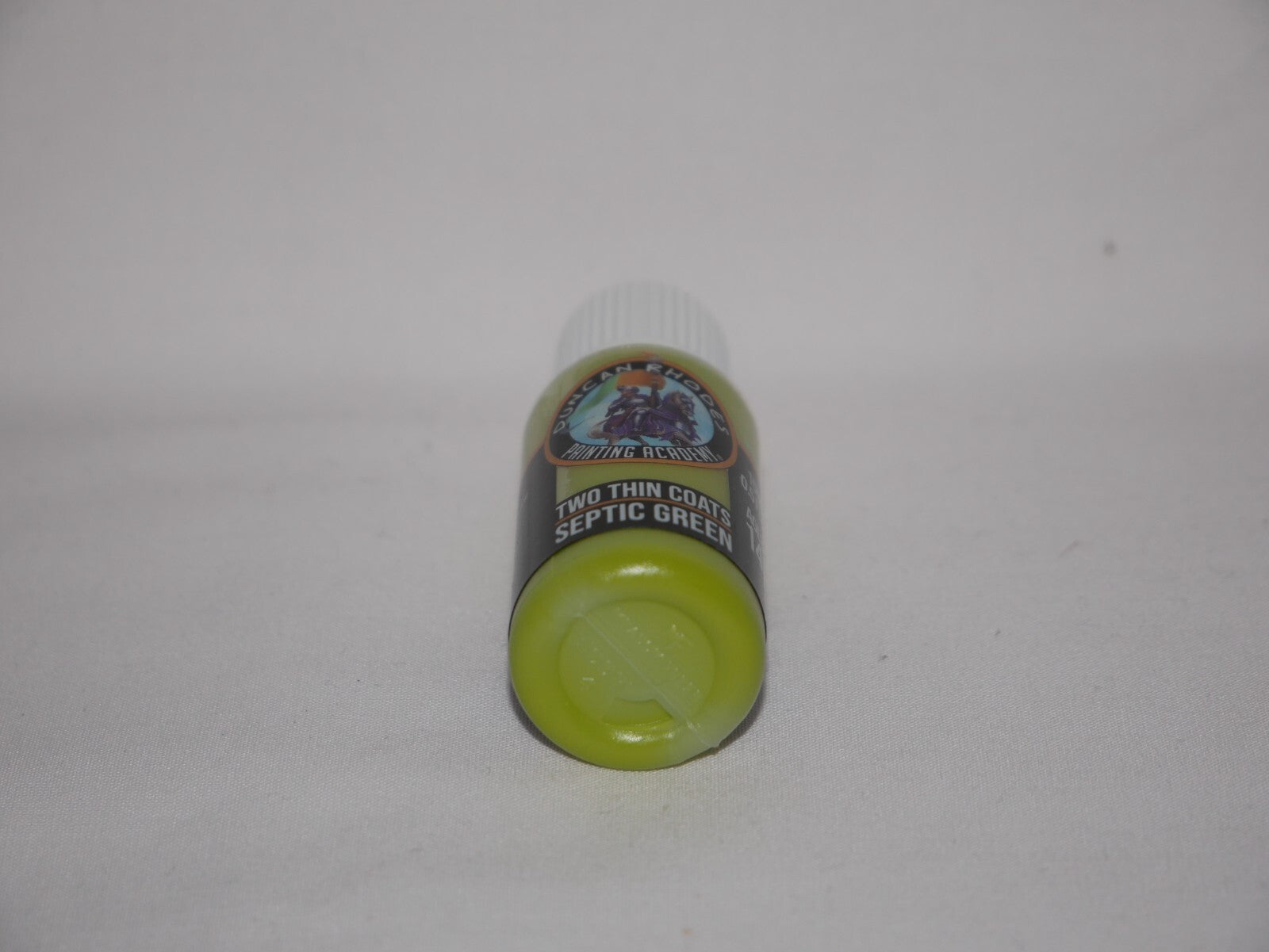 Duncan Rhodes Painting Academy Two Thin Coats Septic Green 15ml Bottle - 10161