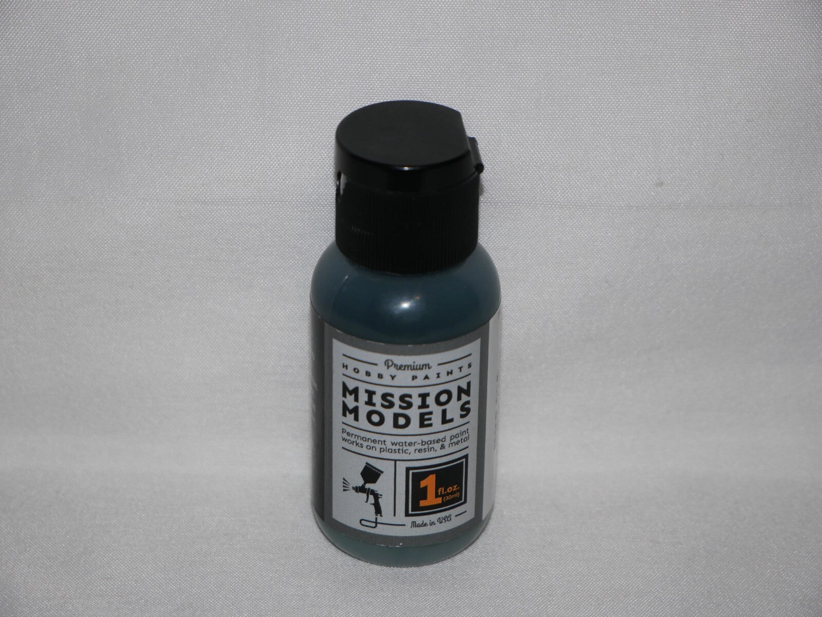 Mission Models Premium Hobby Paints Nato Black 30ml / 1 fl oz Bottle (MMP - 035)