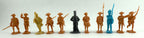 Hat Industrie 1:72 American War Of Independence Hessian Musketeers Charging - 8348