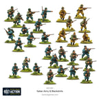 Warlord Games Bolt Action 1:56 Scale WWII Italian Army & Blackshirts - 402015801