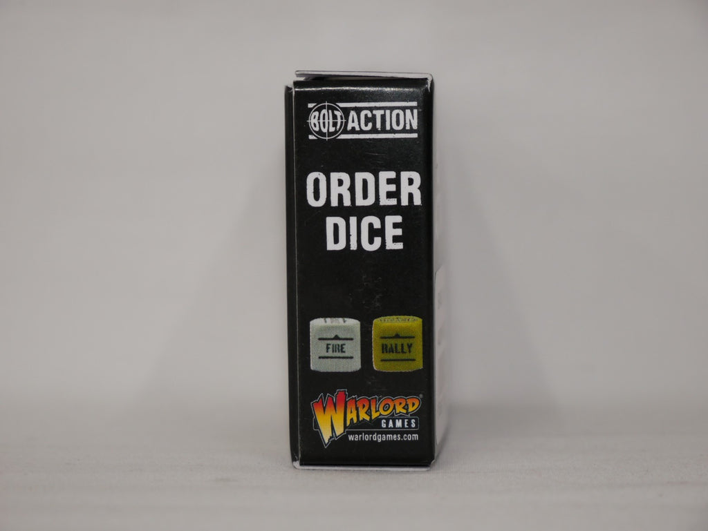 Warlord Games Bolt Action 1:56 Scale 12x Sand Coloured Order Dice - (402610007)