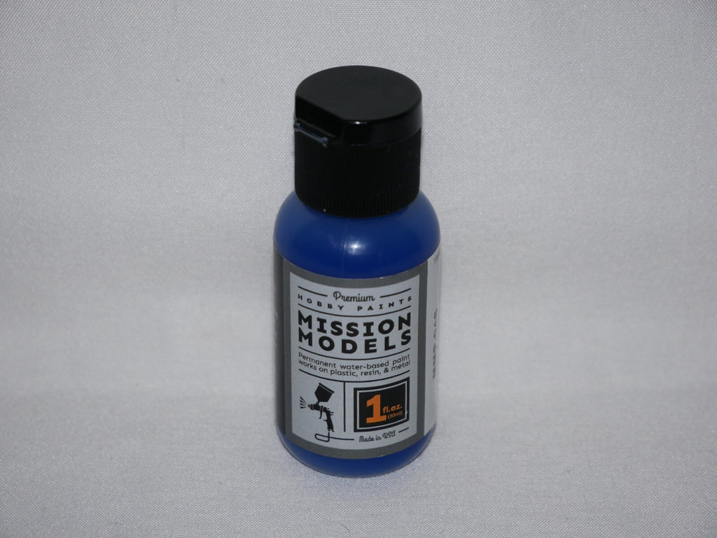 Mission Models Premium Hobby Paints Blue 30ml / 1 fl oz Bottle (MMP - 048)