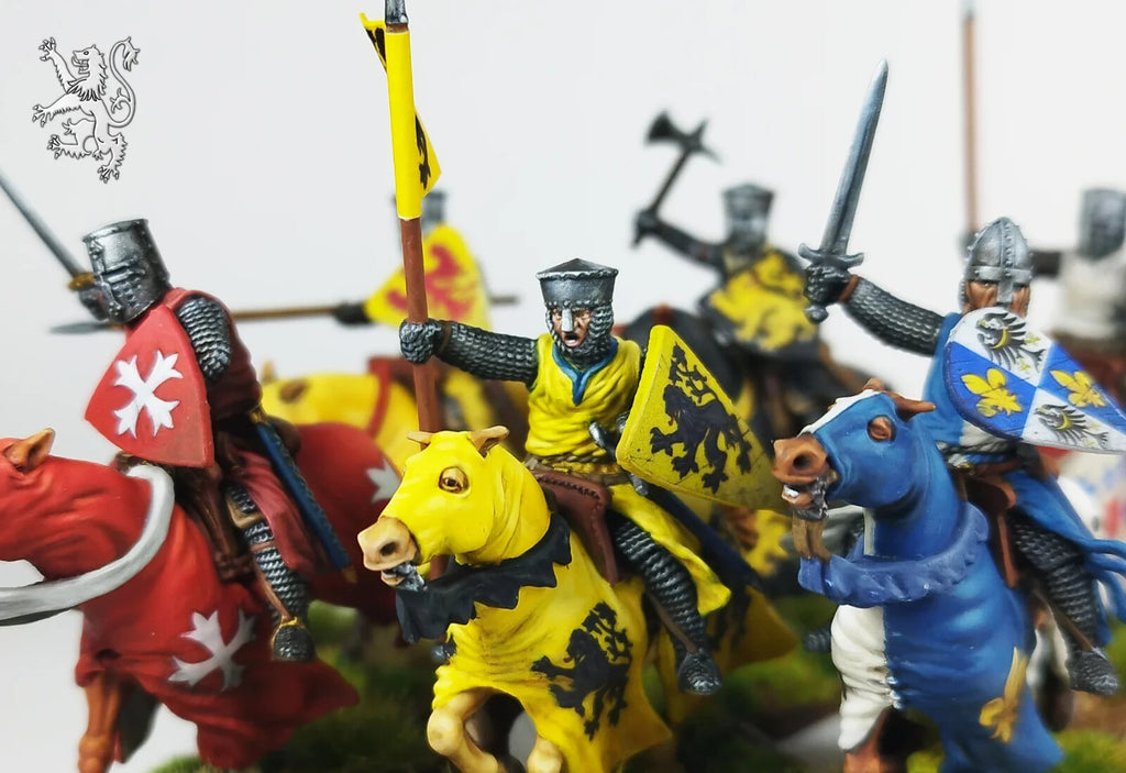 Victrix 28mm Hard Plastic Medieval Knights Late 12th To Mid 13th Century VXM001