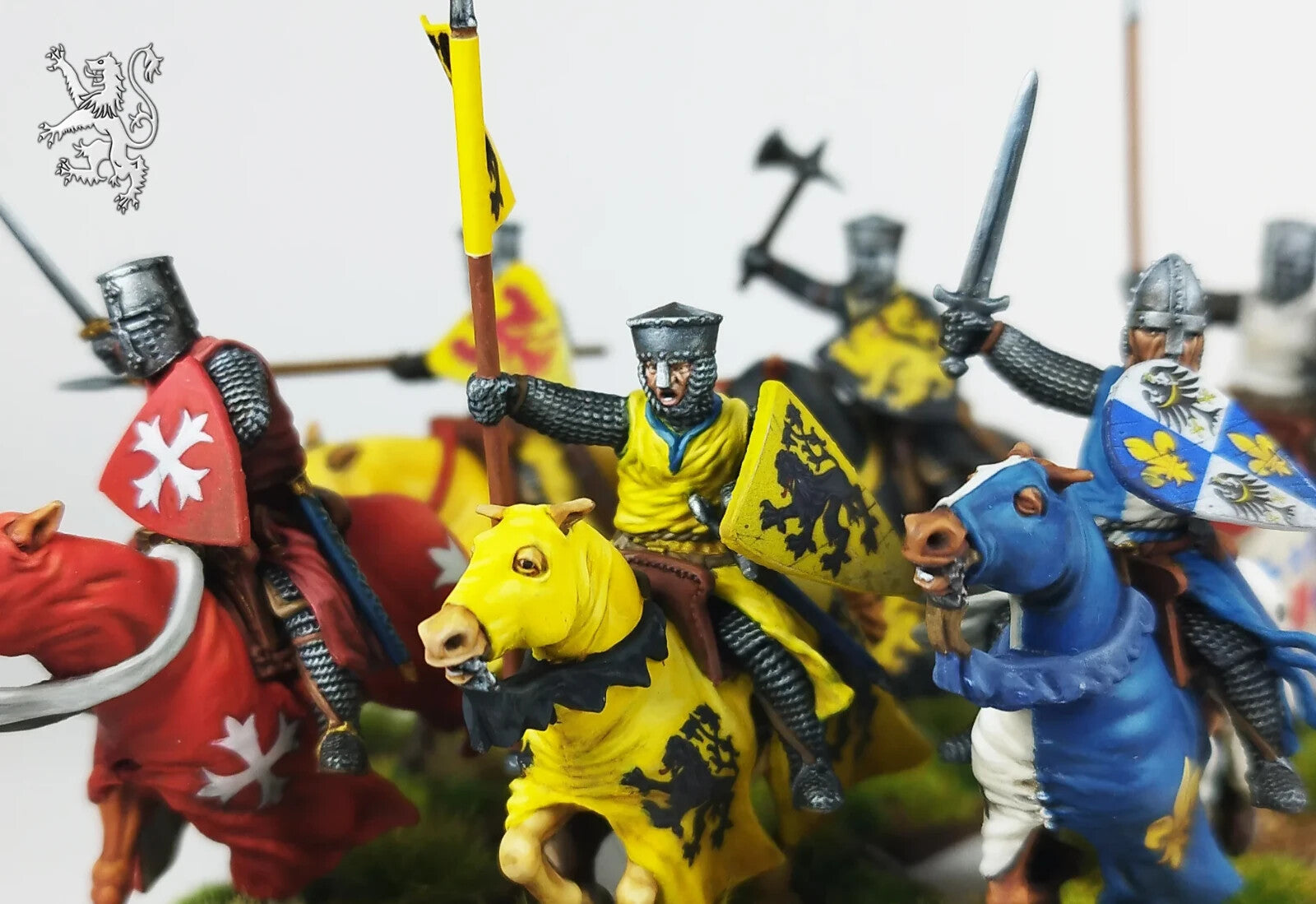 Victrix 28mm Hard Plastic Medieval Knights Late 12th To Mid 13th Century VXM001