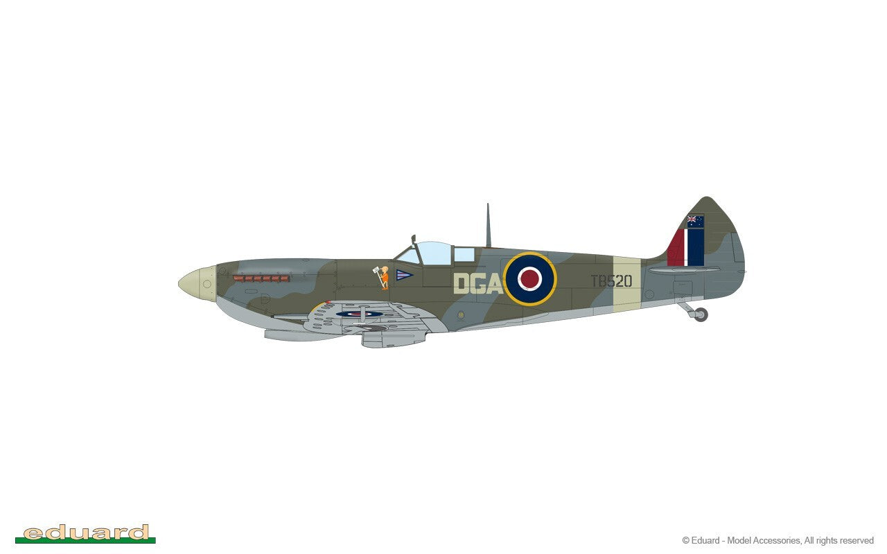 Eduard 1:48 Scale Supermarine Spitfire Mk.XVI High Back ProfiPACK Edition - 8286