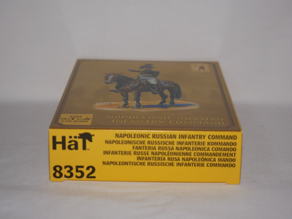 Hat Industrie 1:72 Scale Napoleonic Russian Infantry (Command) Miniatures - 8352