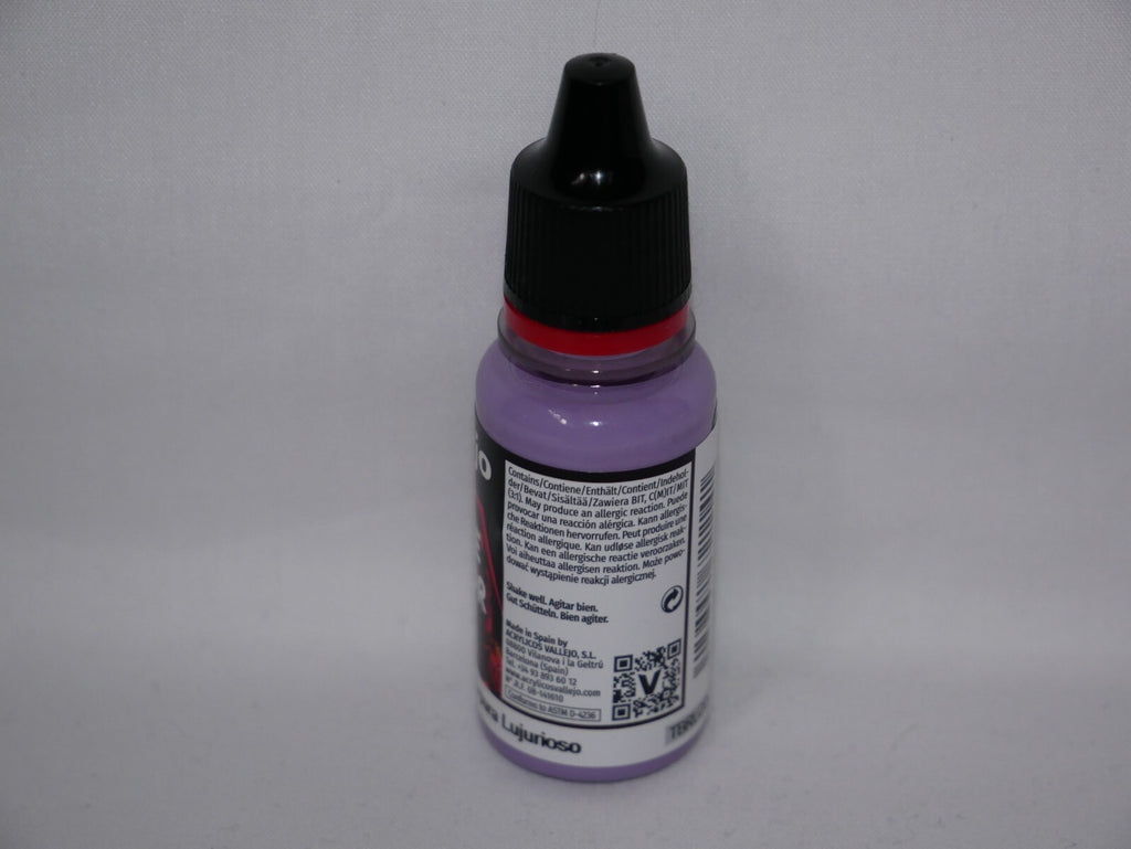 Vallejo Game Color Acrylics Lustful Purple 18ml/0.6 fl oz Dropper Bottle 72.114