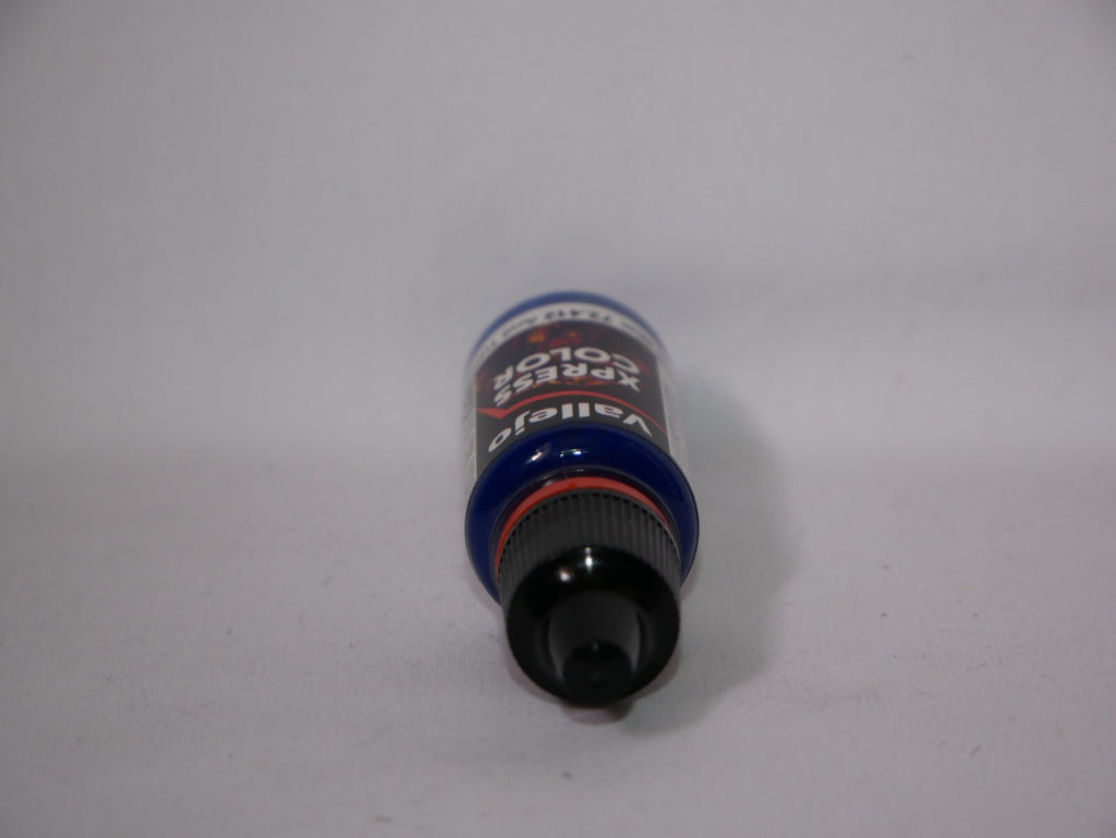 Vallejo Xpress Color Acrylics Storm Blue 18ml/0.6 fl oz Dropper Bottle - 72.412