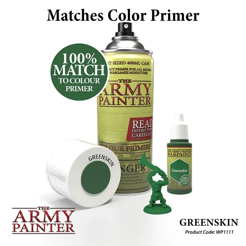 The Army Painter Acrylic Warpaints Greenskin 18ml Dropper Bottle - WP1111