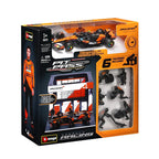 Burago 1:43 McLaren MCL39 Australian GP 2025 L.Norris Pit Pass Diorma Playset - #18-38457N