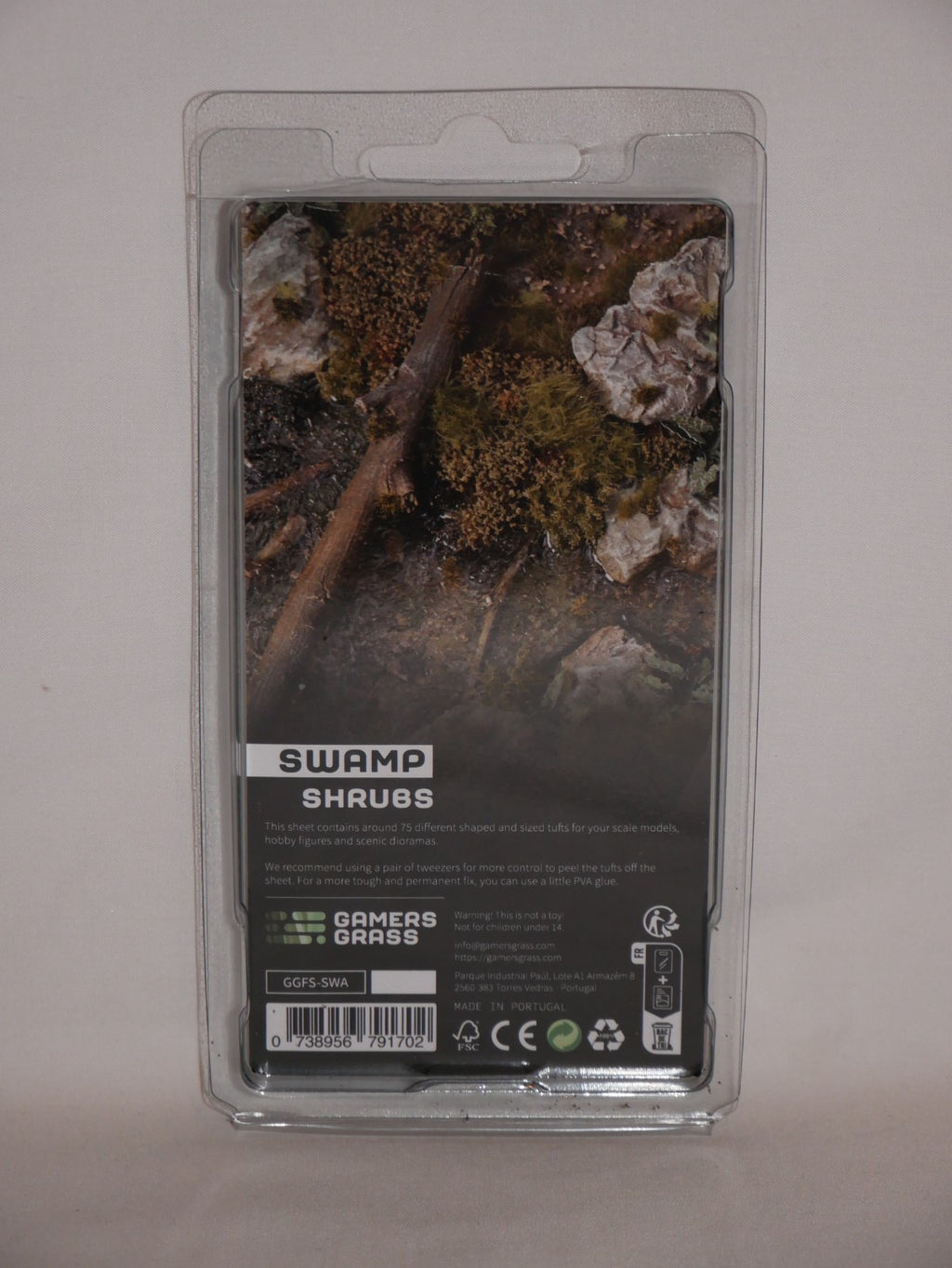 Gamers Grass Swamp Shrubs Grass Tufts For Model Bases 75x Per Pack - GGFS-SWA