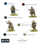 Warlord Games Bolt Action 1:56 Scale WWII French Army Infantry Minis - 402015504