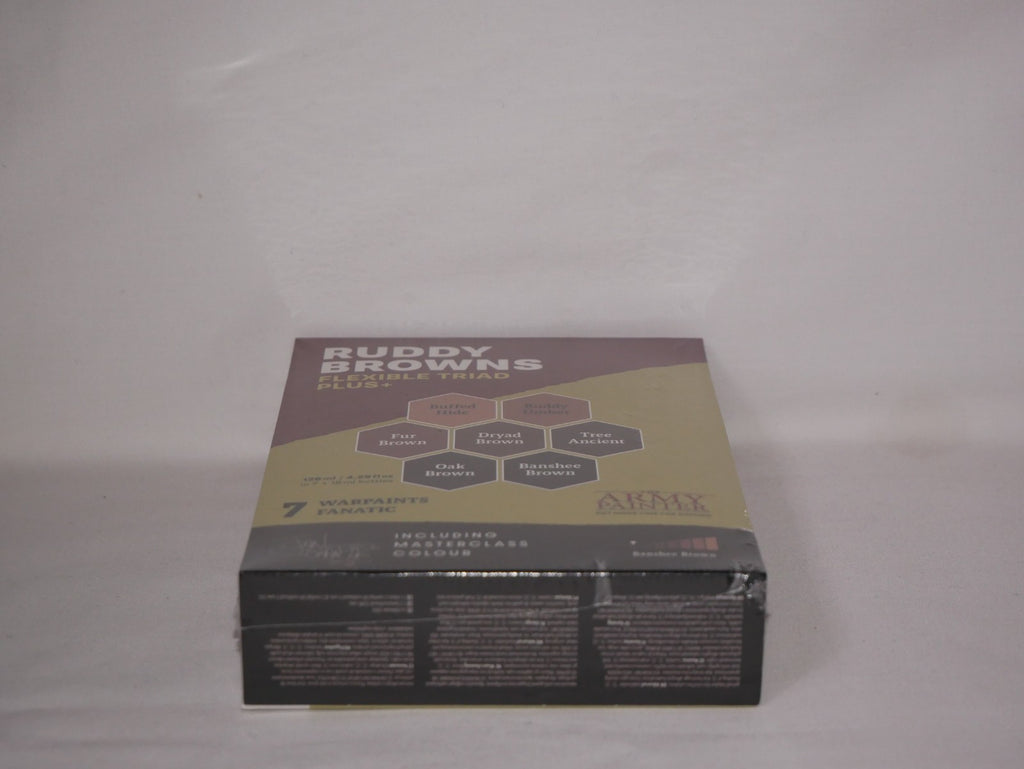 The Army Painter Warpaints Fanatic Flexible Triade Plus+ Ruddy Browns Set WP8089