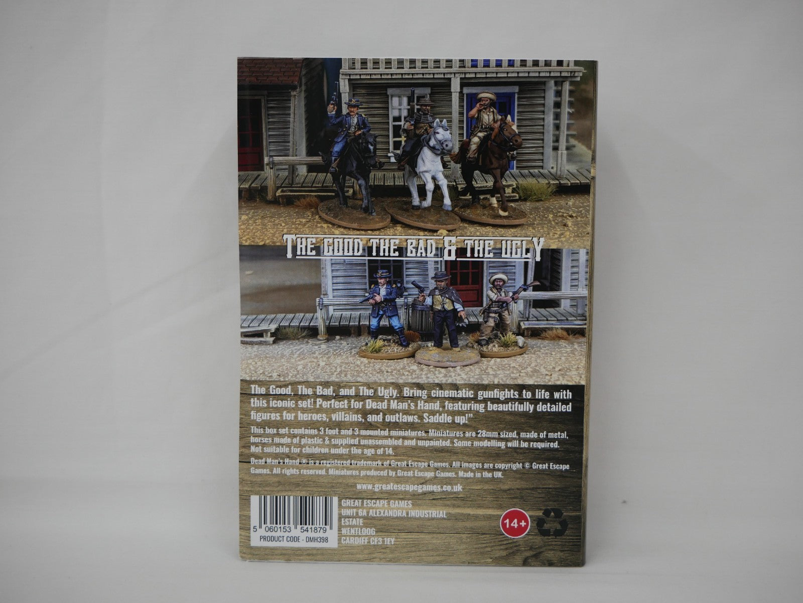 Great Escape Games Dead Man's Hand 28mm The Good, The Bad And The Ugly - DMH398