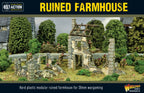 Warlord Games Bolt Action 1:56 Hard Plastic Modular Ruined Farmhouse - 802010004