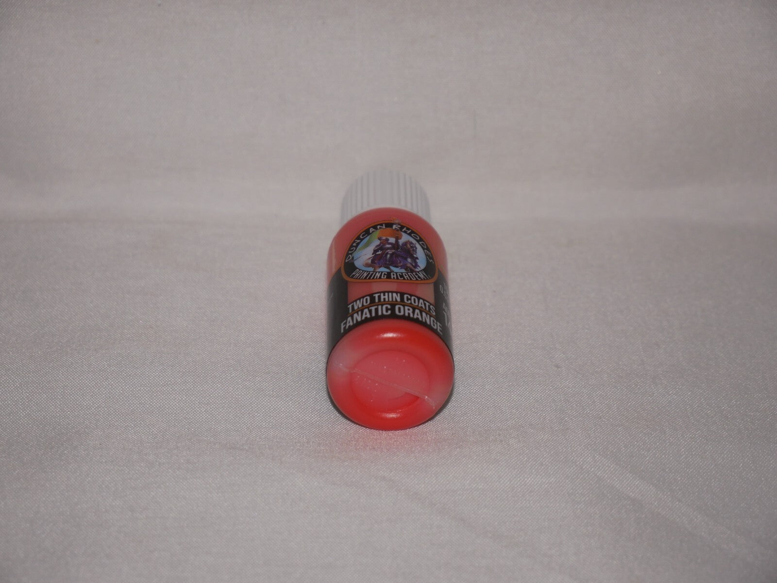 Duncan Rhodes Painting Academy Two Thin Coats Fanatic Orange 15ml Dropper 10011