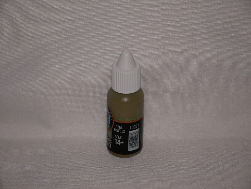 Duncan Rhodes Painting Academy 'Two Thin Coats' Green Beret 15ml Bottle - 10081