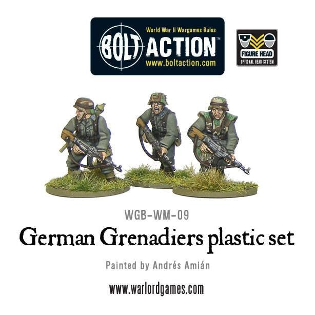 Warlord Games Bolt Action 1:56 German Grenadiers WW2 Late War Infantry WGB-WM-09