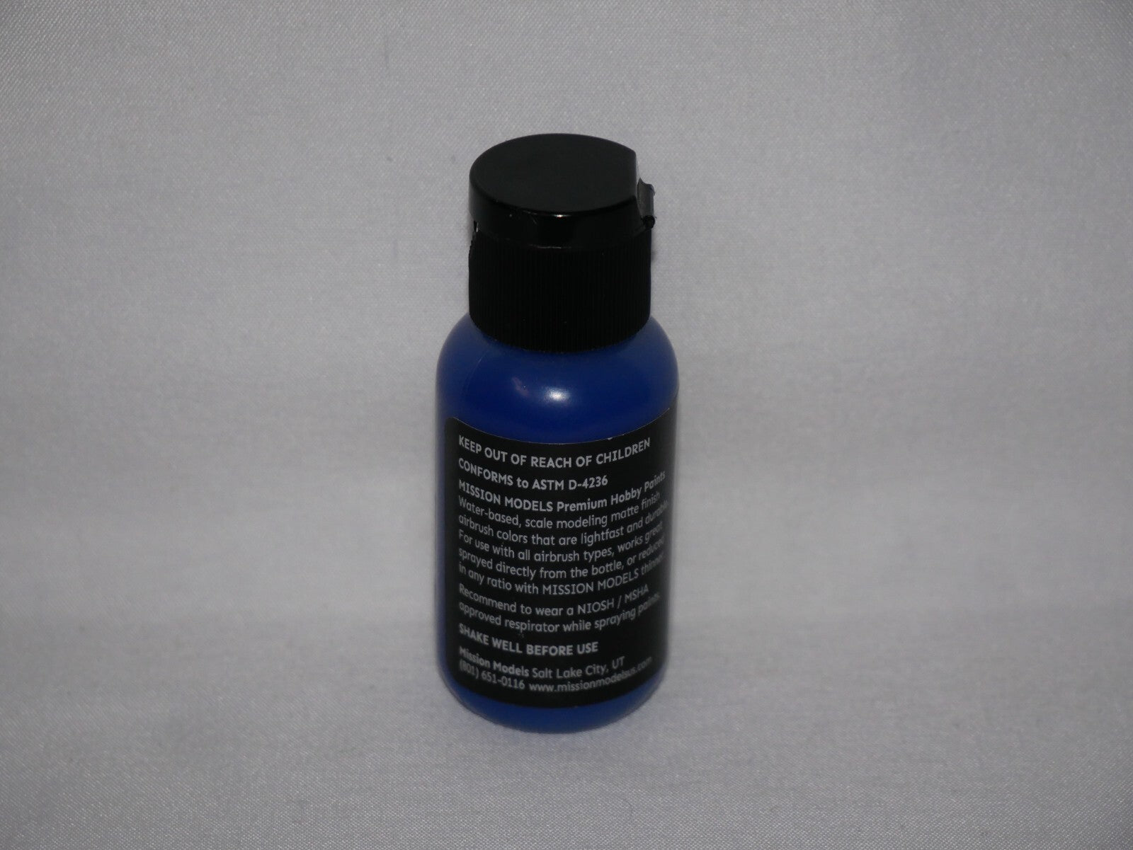 Mission Models Premium Hobby Paints Blue 30ml / 1 fl oz Bottle (MMP - 048)