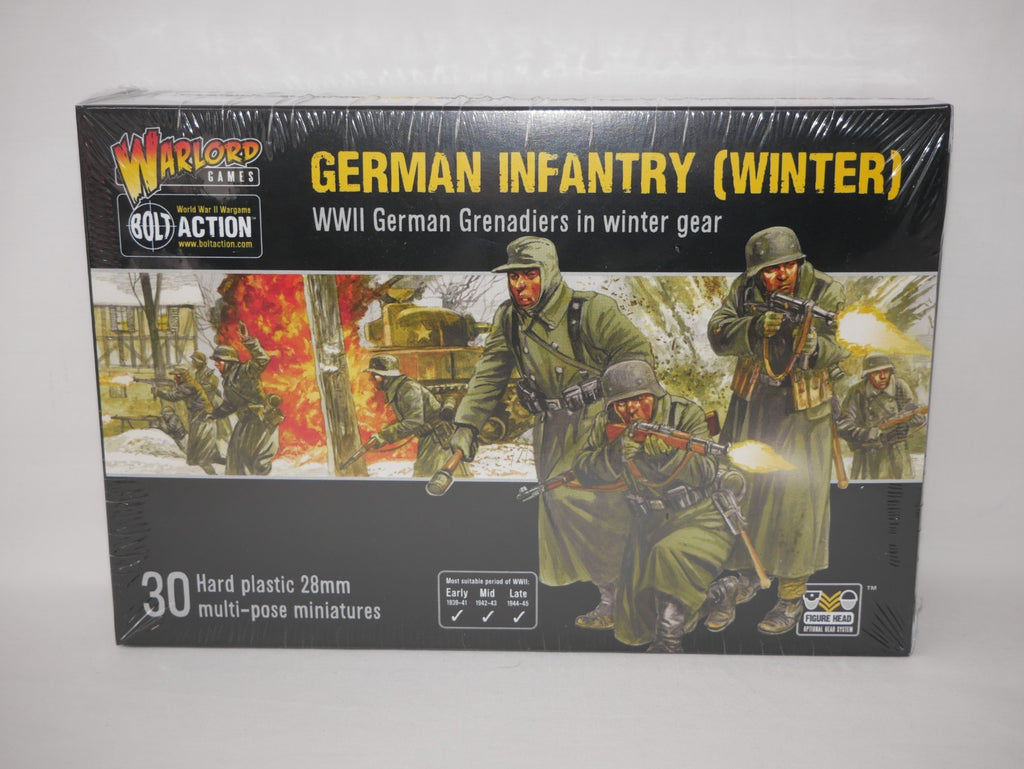 Warlord Games Bolt Action 1:56 Scale WWII German Infantry (Winter) - 402012027
