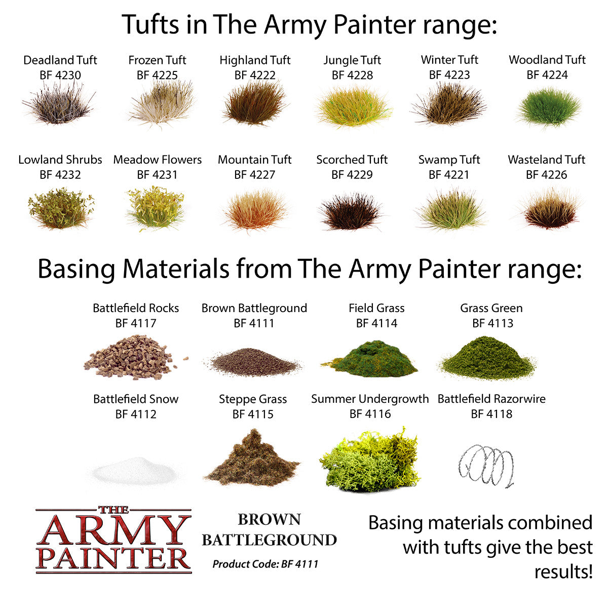 The Army Painter Brown Battlefield For Miniature Gaming Bases 150ml Tub - BF4111