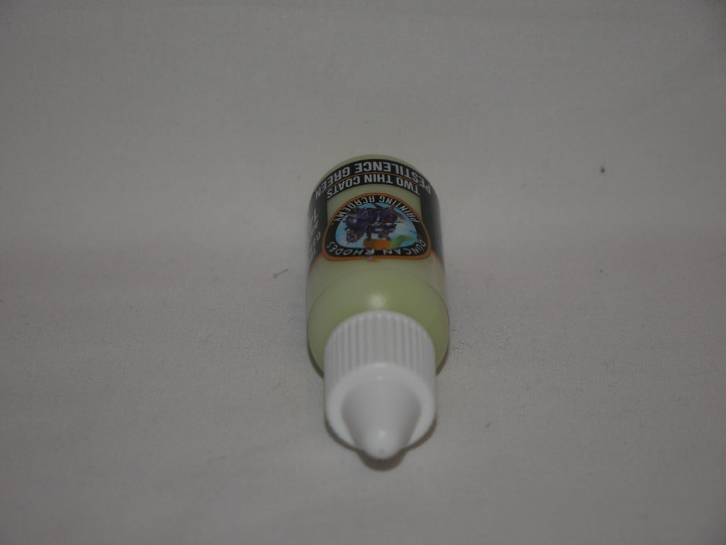 Duncan Rhodes Painting Academy Two Thin Coats Pestilence Green 15ml Bottle 10138
