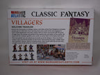Wargames Atlantic Classic Fantasy 28mm Hard Plastic Villagers Figures - WAACF010