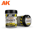 AK Interactive Diorama Terrains Scale Concrete Texture Acrylic 250ml Tub  AK8014