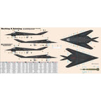 MisterCraft Hobby Kits 1:72 Scale (E-07) Lockheed F-117A Bagdad Strike - 050078