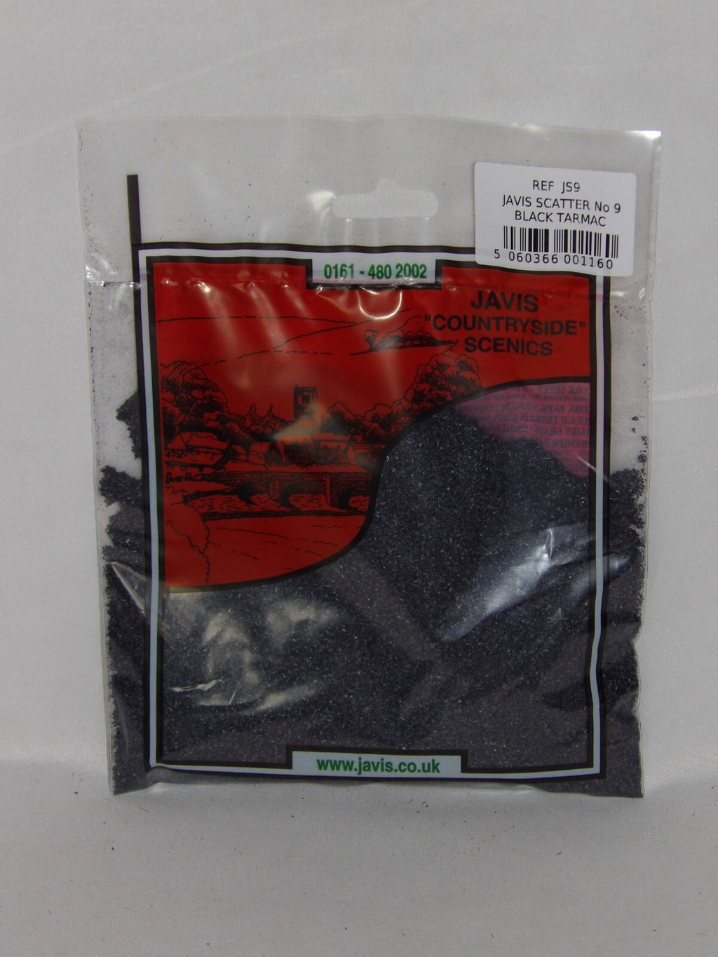 Javis "Countryside" Scenics No 9 Black Tarmac Scatter JS9