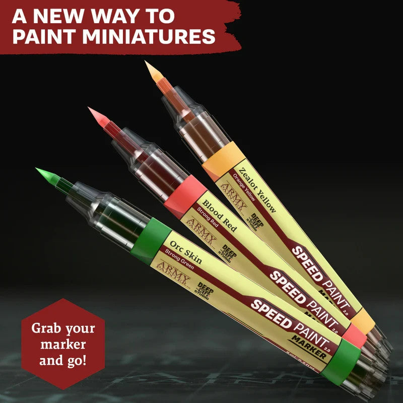 The Army Painter Speedpaint 2.0 Acrylic Marker Introductory 3 Piece Set - SM8003