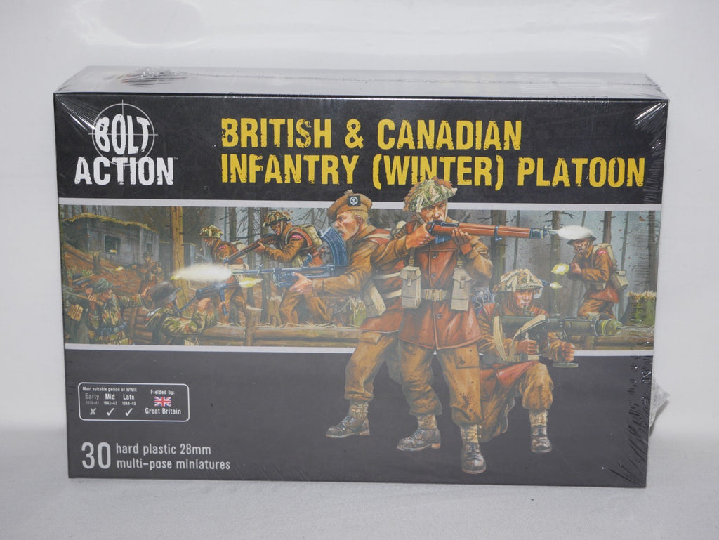 Warlord Games Bolt Action 1:56 British & Canadian Infantry (Winter) - 402011027