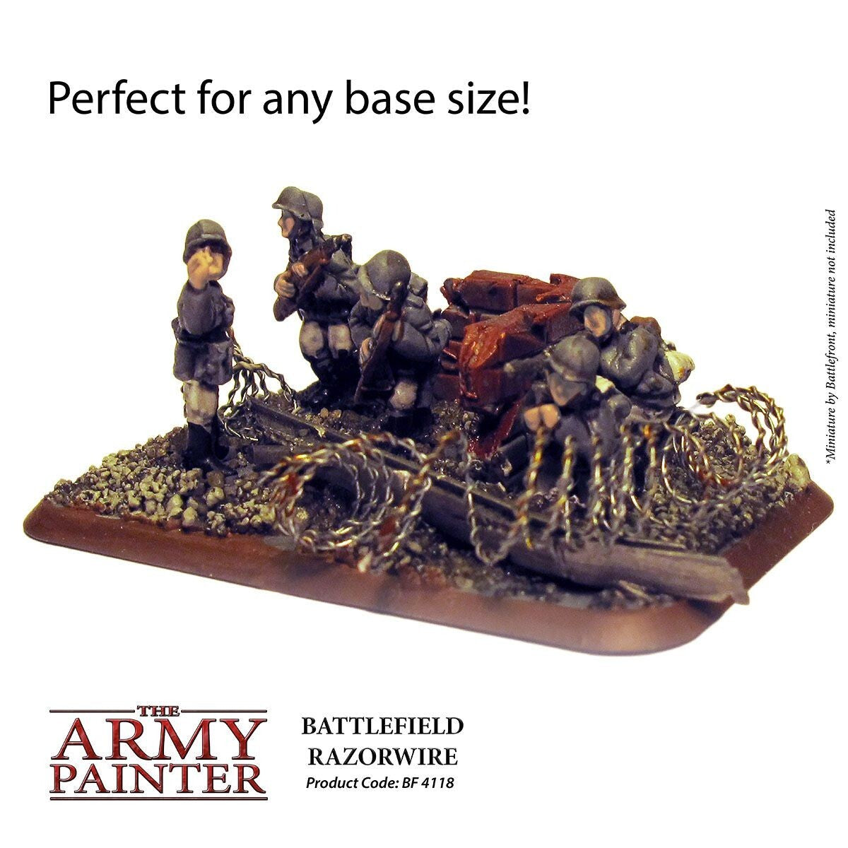 The Army Painter 4M Battlefield Razorwire For Miniature Bases 150ml Tub BF4118